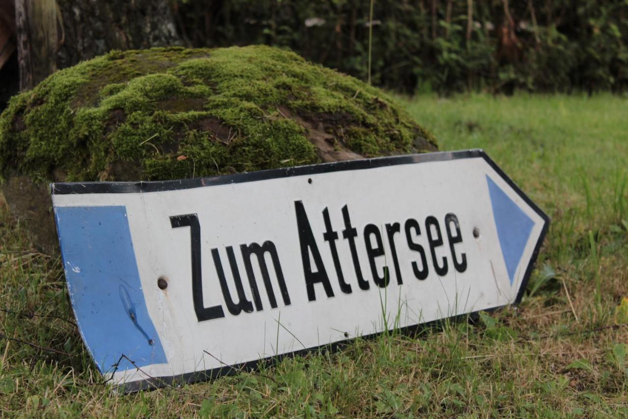 Ferienwohnungen Zum Attersee Lenzing Ngoại thất bức ảnh
