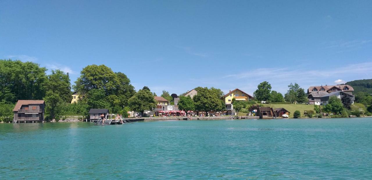 Ferienwohnungen Zum Attersee Lenzing Ngoại thất bức ảnh